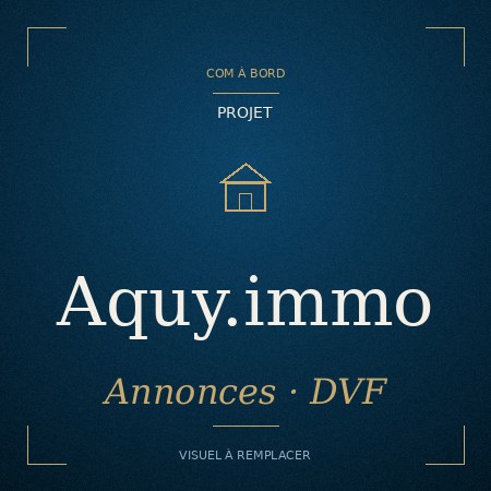 Aquy.immo — Portail d'annonces immobilières Côte d'Émeraude